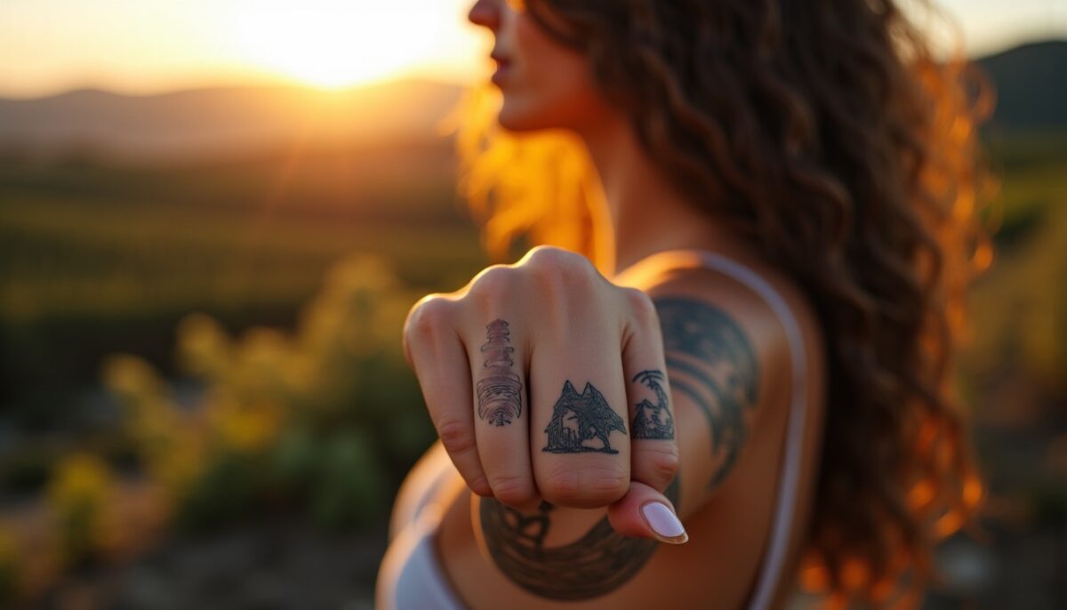 Tatouages sur les doigts pour femmes : Significations profondes et histoires fascinantes à explorer Tatouages sur les doigts pour femmes : Significations profondes et histoires fascinantes à explorer