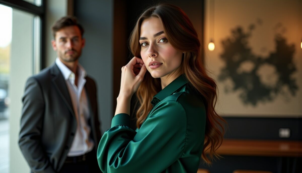 Les secrets derrière le geste : une femme qui touche ses cheveux en présence d’un homme Les secrets derrière le geste : une femme qui touche ses cheveux en présence d’un homme